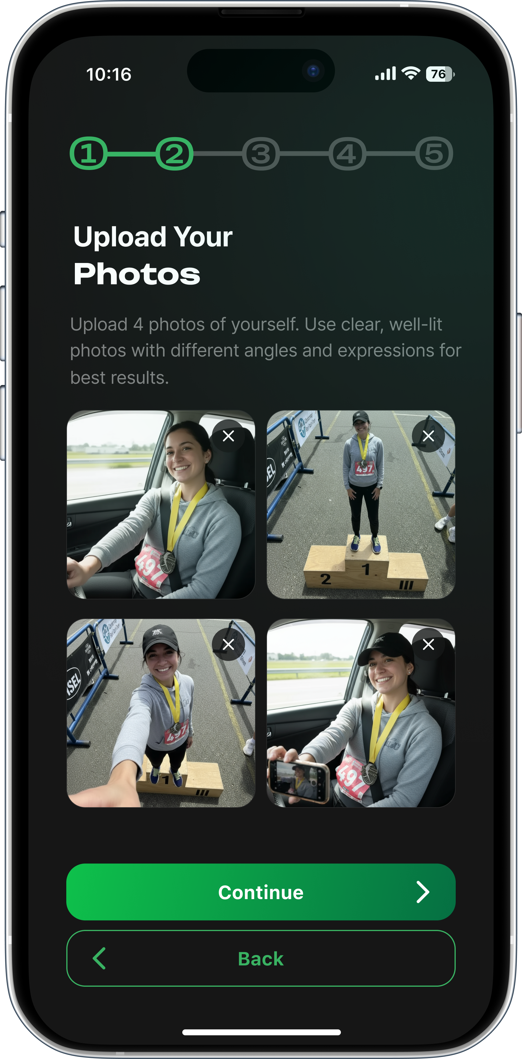 Runville image generator screen 3