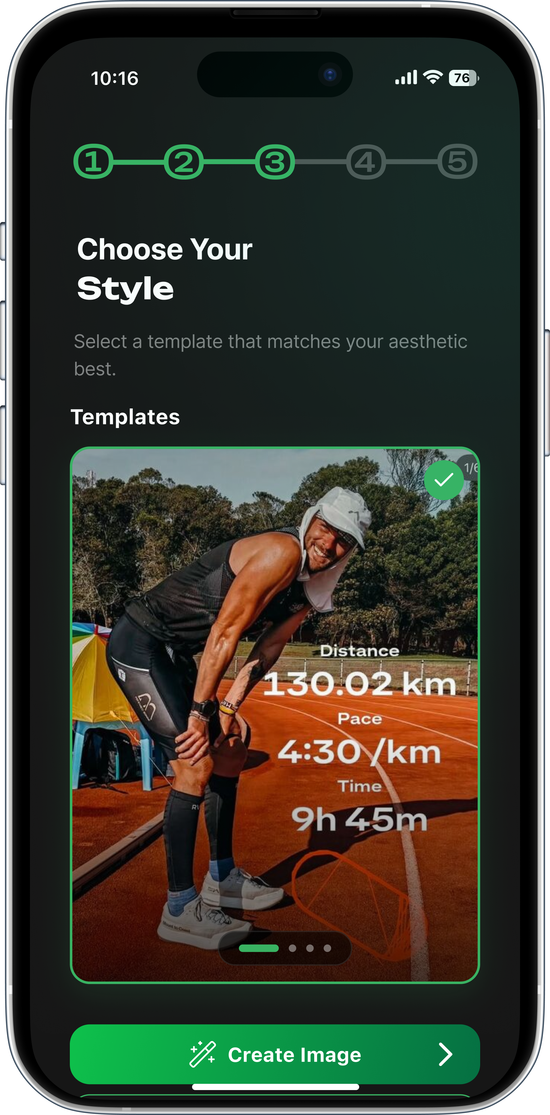 Runville image generator screen 4
